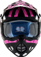 FX-17Y Helmet - Attack - Matte Black/Fuchsia - Large