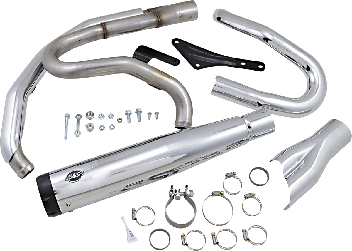 2:1 Exhaust for M8 Softail - Chrome 2018 - 2022