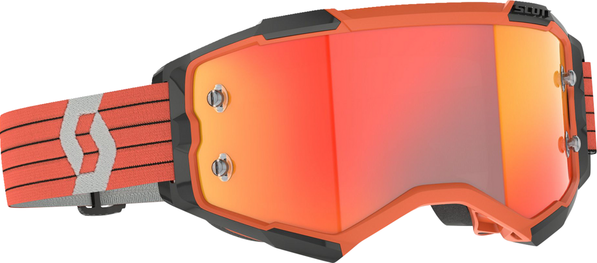 Fury Goggle - Orange/Gray - Orange Works