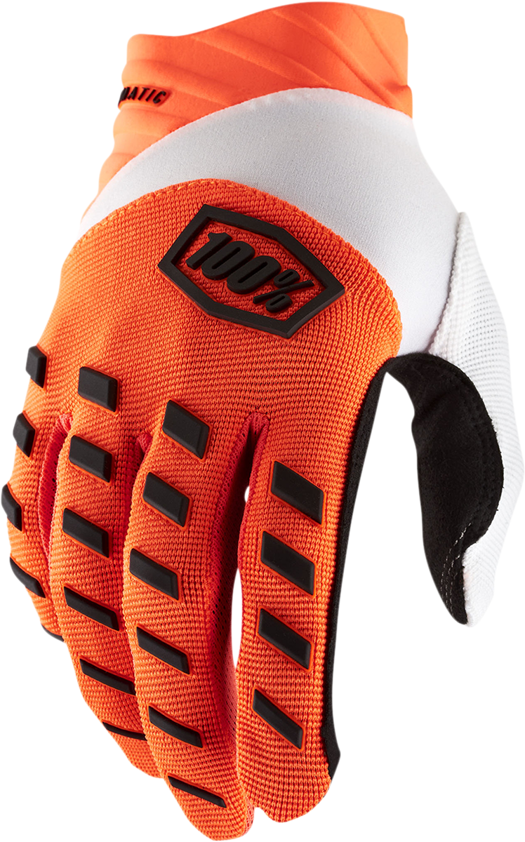 Airmatic Gloves - Fluorescent Orange - Large