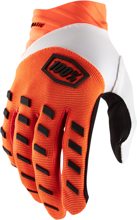 Airmatic Gloves - Fluorescent Orange - Large