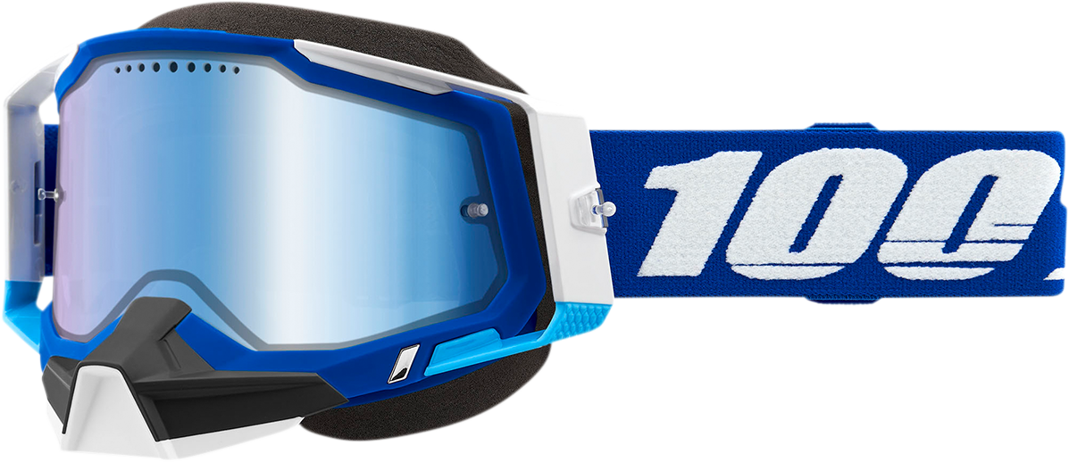 Racecraft 2 Snow Goggles - Blue - Blue Mirror