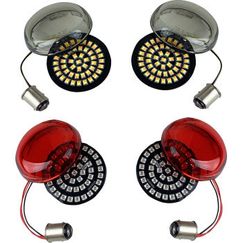 CUSTOM DYNAMICS  2020-2161 Genesis® 4 LED Front & Rear Turn Signal Kit