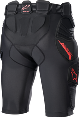 Bionic Pro Protection Shorts - Black/Red - XL