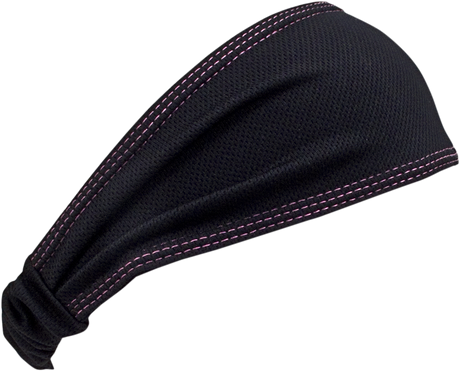 Mini Doo-Z Coolskin® Headwrap - Black/Pink