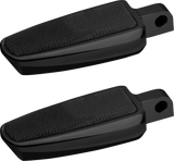 Banana Board Footpegs - Male Mount - Black without Rivets