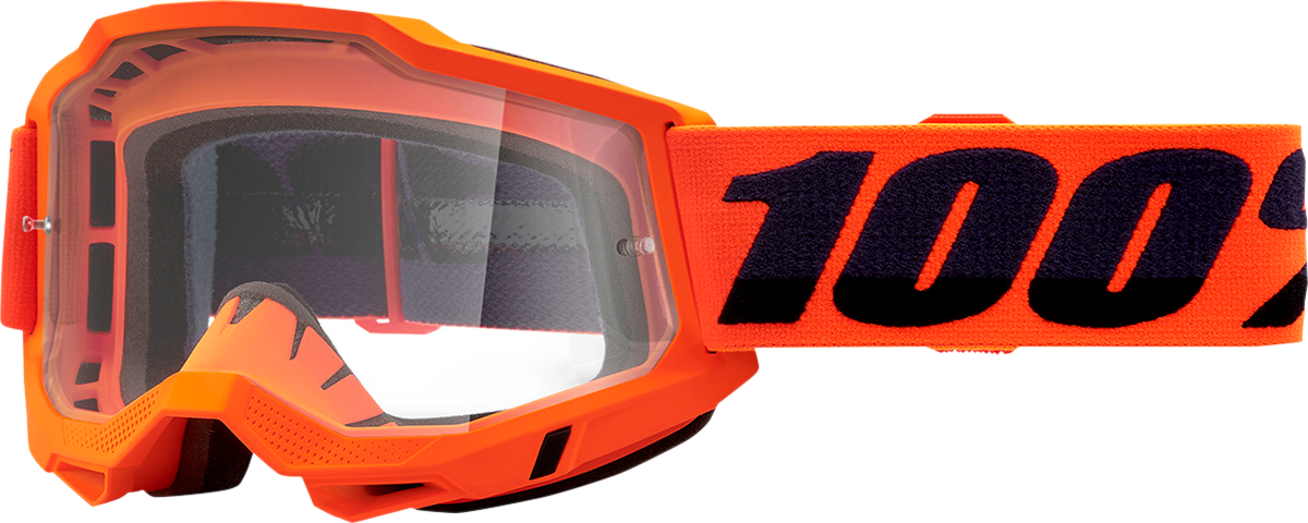 Accuri 2 OTG Goggles - Neon Orange - Clear