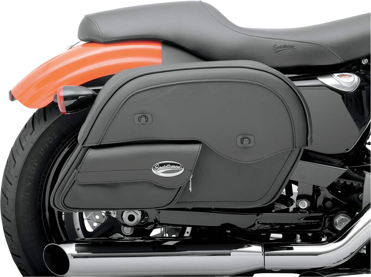 Cruis\'n™ Slant Face Pouch Saddlebags - Jumbo