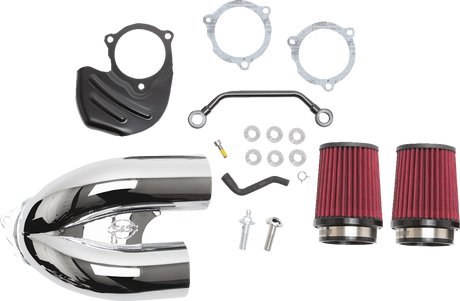 Tuned Induction Air Cleaner Kit - Chrome 2017 - 2022