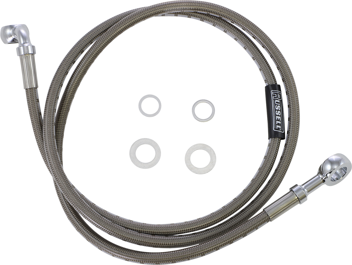 Brake Line - Front - Stainless Steel 1987 - 1998