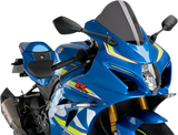 Race Windscreen - 11-1/4\" - Dark Smoke - GSX-R 2017 - 2022