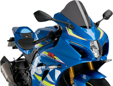 Race Windscreen - 11-1/4\" - Dark Smoke - GSX-R 2017 - 2022