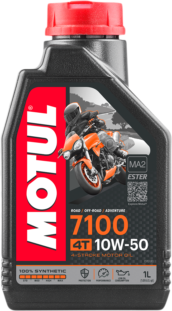 7100 4T Synthetic Oil - 10W-50 - 1L