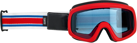 Overland 2.0 Goggles - Racer - Red/White/Blue