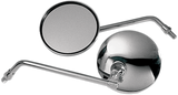 Mirror - CB-Style - Side View - Round - Chrome