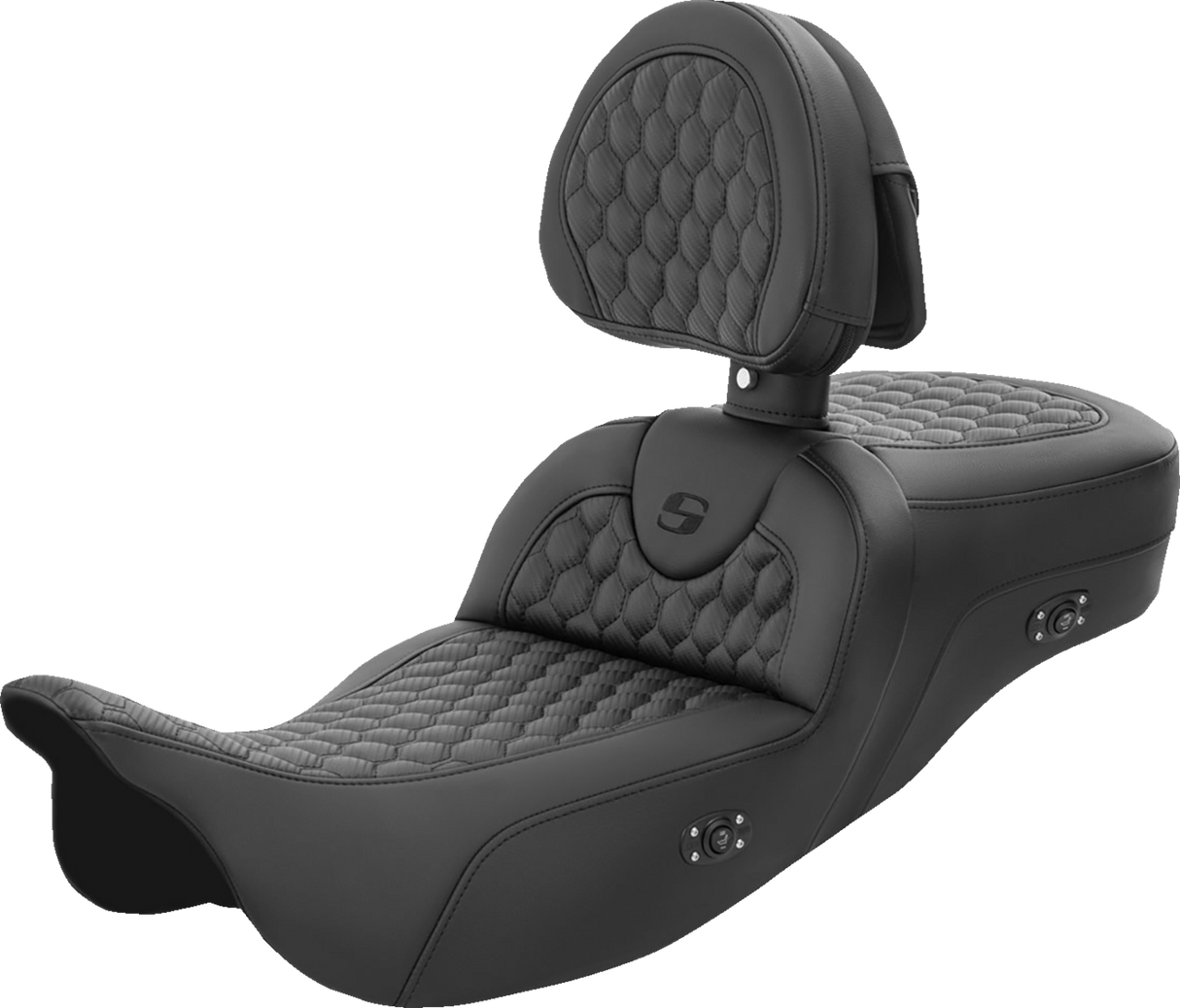 RoadSofa™ Seat - Honeycomb - with Backrest - Extended Reach - Heated - FL \'08-\'23 2008 - 2023