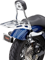 Backrest Kit - 14\" - Chrome - Dyna 2006 - 2017