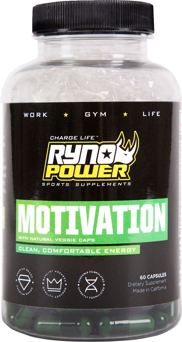 Motivation Capsules - 60 ct. Bottle