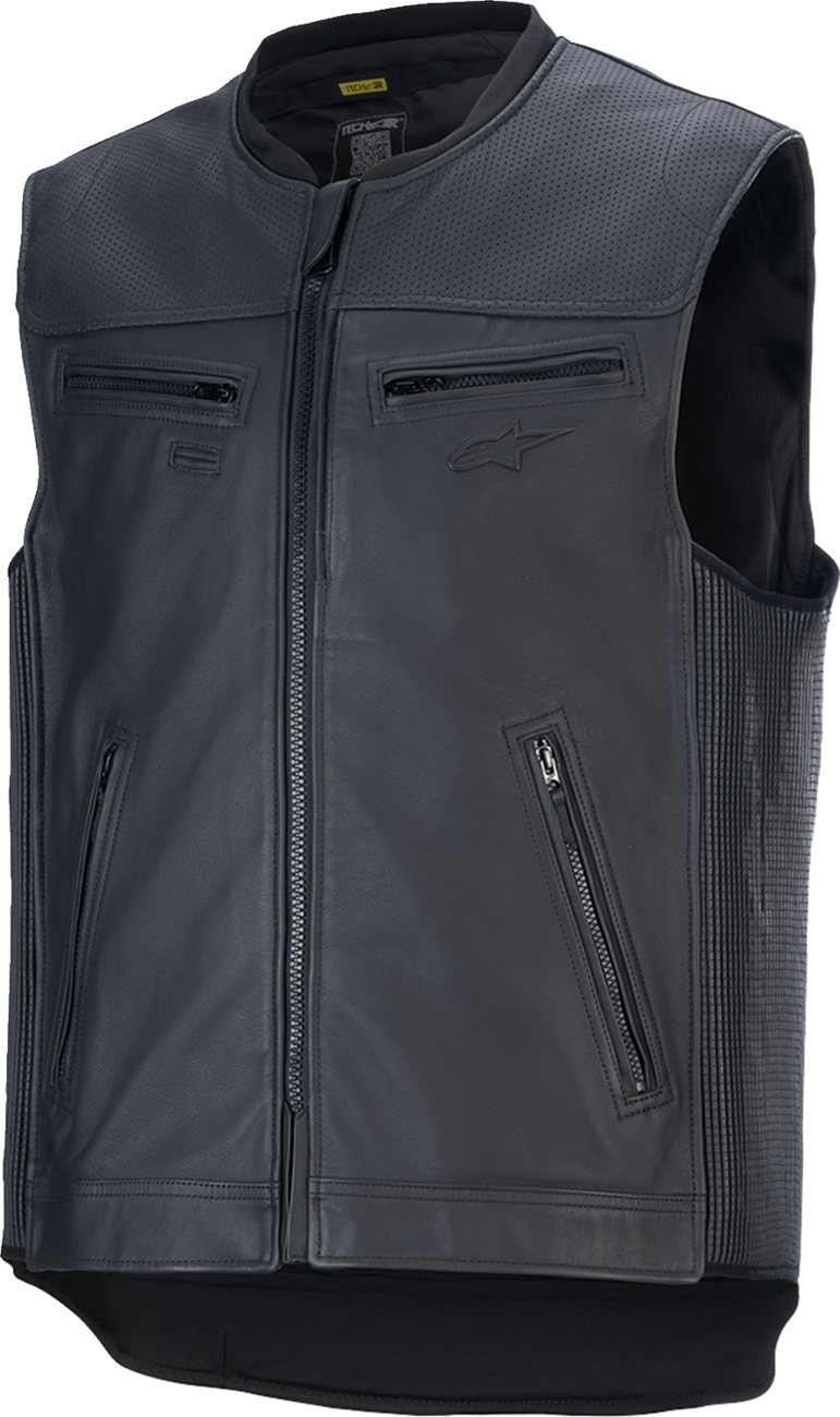 Tech-Air 3® Leather Vest - Black - Large