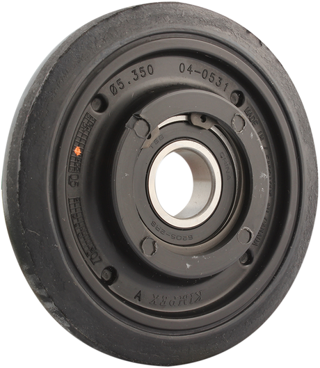 Idler Wheel with Bearing 6205-2RS - Without Insert - Black - Group 8 - 5.35\" OD x 1\" ID 2020 - 2021