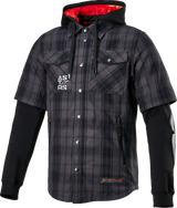 MO.ST.EQ Tartan Jacket - Gray/Black - Large