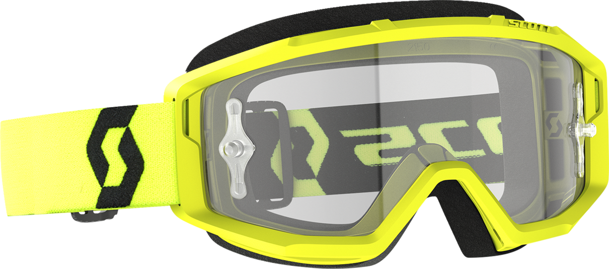 Primal Goggles - Yellow/Black - Clear