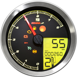 Multi-Function Speedometer/Tachometer - HD-04 - Chrome 2004 - 2019