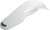 MX Rear Fender - White 2001 - 2008