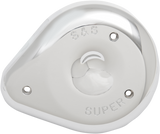 Teardrop Air Cleaner Cover - Chrome