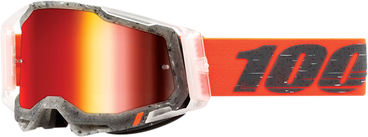 Racecraft 2 Goggles - Schrute - Red Mirror