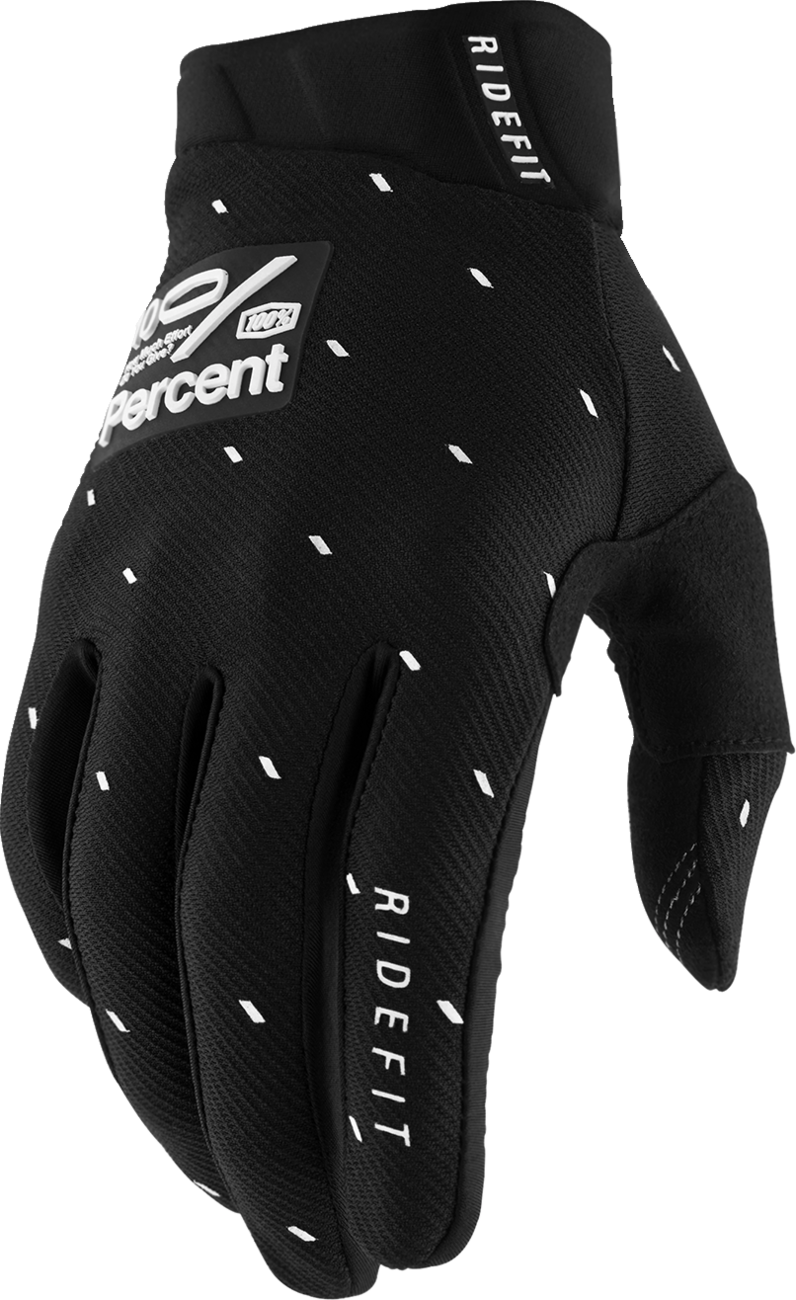 Ridefit Gloves - Slasher Black - Small