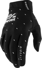 Ridefit Gloves - Slasher Black - Small