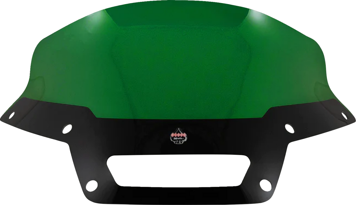 Kolor Flare™ Sport Windshield - 6\" - Green - FXLRST 2022 - 2023