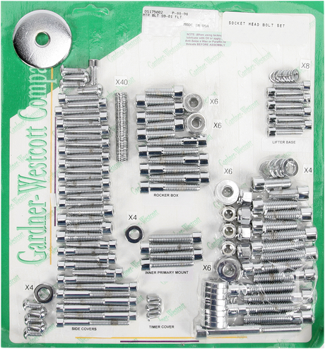 Bolt Kit - Motor Set - Socket-Head - FLT 1999 - 2006