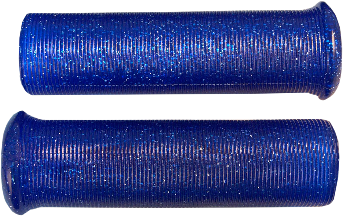 Grips - Retro - Metal - 1\" - Blue