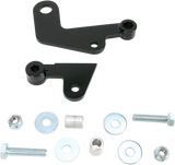 Rear Shock Drop Bracket Lowering Kit - Black - Lowers 1.50\" - \'07-\'09 VT750C2 2004 - 2009