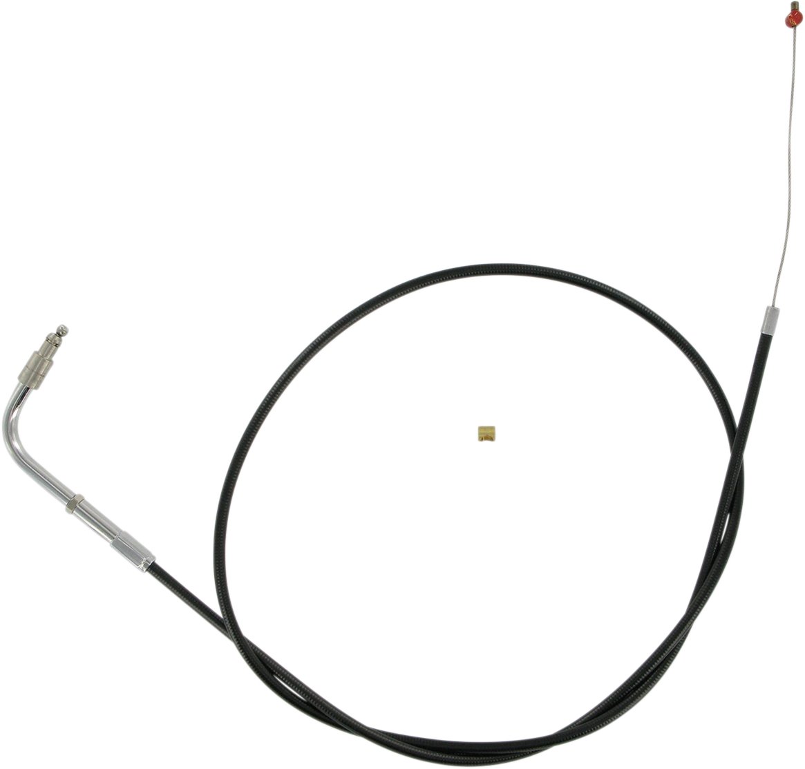 Throttle Cable - +6\" - Black 1996 - 2001