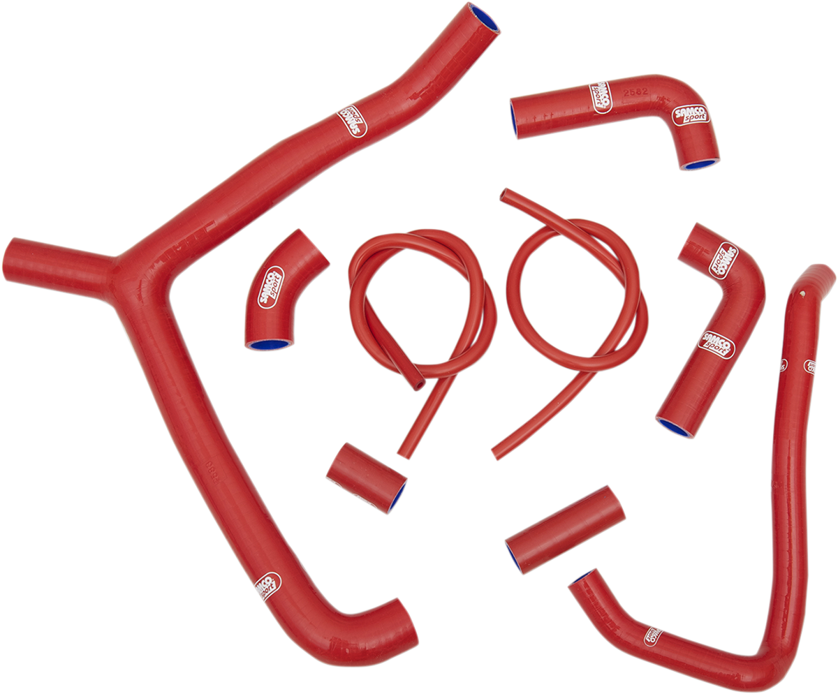 Radiator Hose Kit - Red - Honda 2000 - 2006