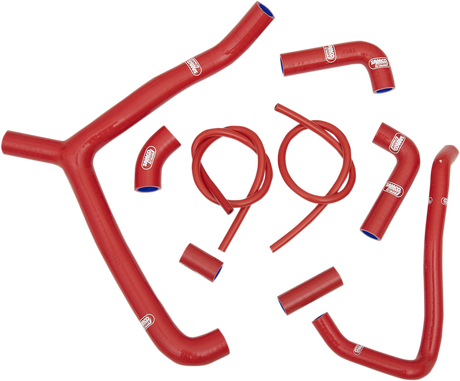 Radiator Hose Kit - Red - Honda 2000 - 2006