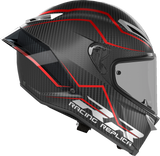 Pista GP RR Helmet - Intrepido - Matte Carbon/Black/Red - Small