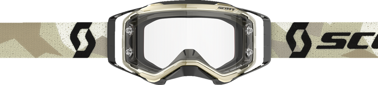 Prospect Sand Light Sensitive Goggles - Camo Beige/Black - Gray Works