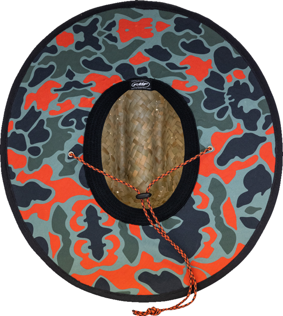 Quack Camo Straw Hat - Natural - One Size