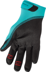 Circuit Gloves - Black/Aqua - XS