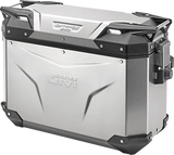 Outback Evo Side Case - Right - 37 Liter - Silver