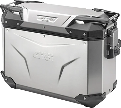 Outback Evo Side Case - Right - 37 Liter - Silver