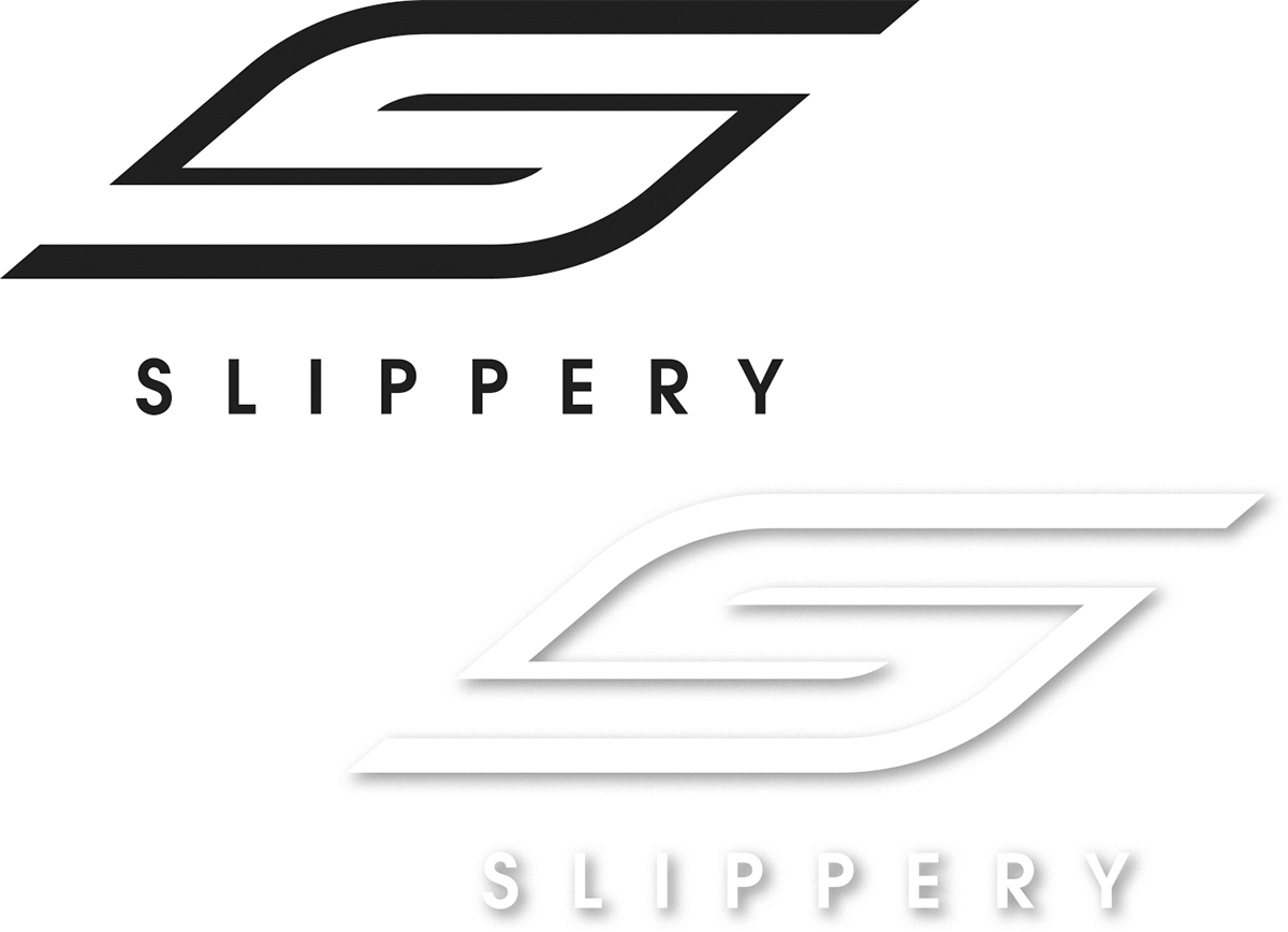 Slippery Decal - 6\" - Die Cut