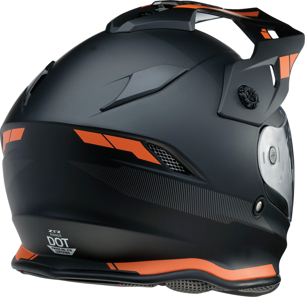 Range Helmet - Uptake - Black/Orange - Large