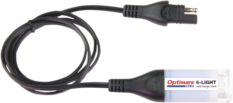 Charge System Tester w/Flashlight - SAE/2 Pin Connector - LED