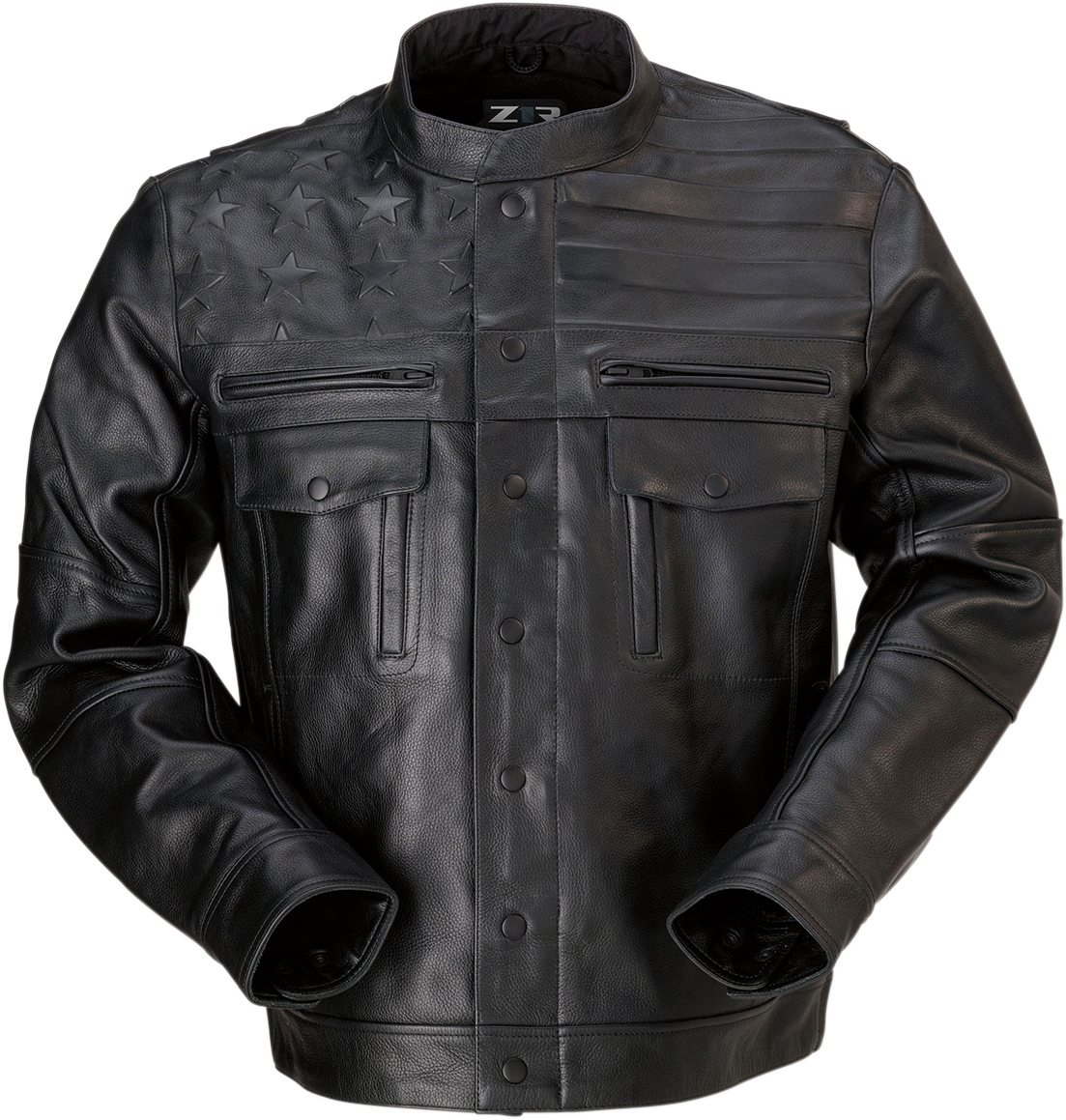 Deagle Leather Jacket - Black - Large