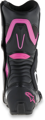 SMX-6 v2 Vented Boots - Black/Pink/White - US 10 / EU 42